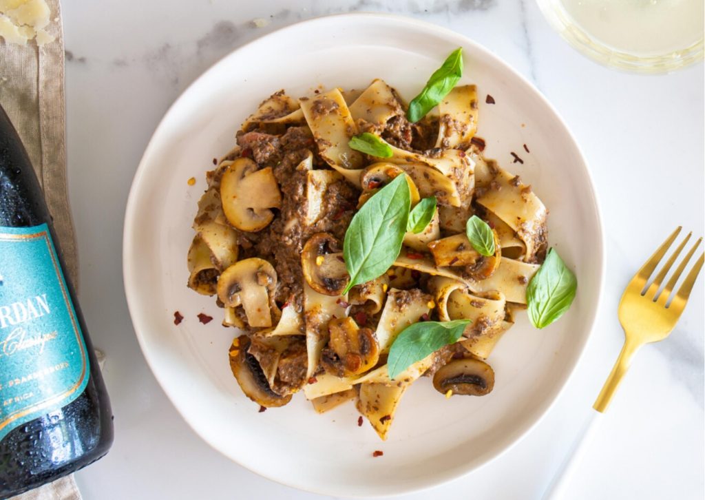 Mushroom Ragu Pappardelle.jpg Image Credit The South African Mushroom Farmers' Association