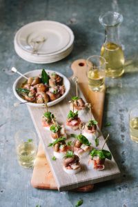 marinated mushroom stacks IMAGE CREDIT THE SOUTH AFRICAN MUSHROOM FARMERS' ASSOCIATION